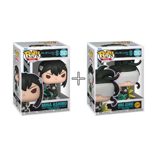 Bundle Funko Pops - Kaiju No. 8 - Mina Ashiro (Standard + Chase)