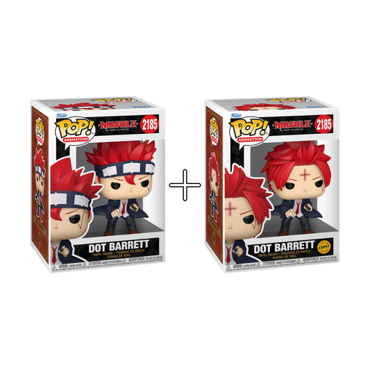  Bundle Funko Pops - Mashle - Dot Barrett (Standard + Chase)