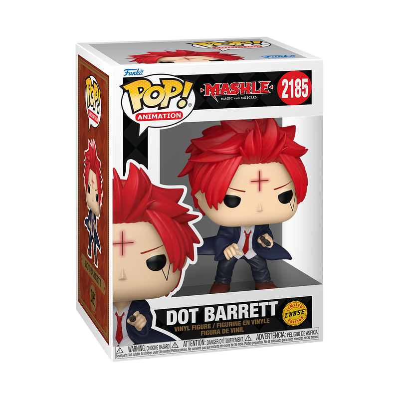  Bundle Funko Pops - Mashle - Dot Barrett (Standard + Chase)
