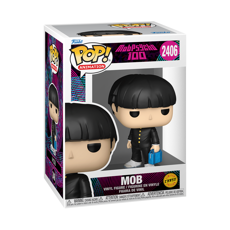 Bundle Funko Pops - Mob Psycho 100 - Mob (Standard + Chase)