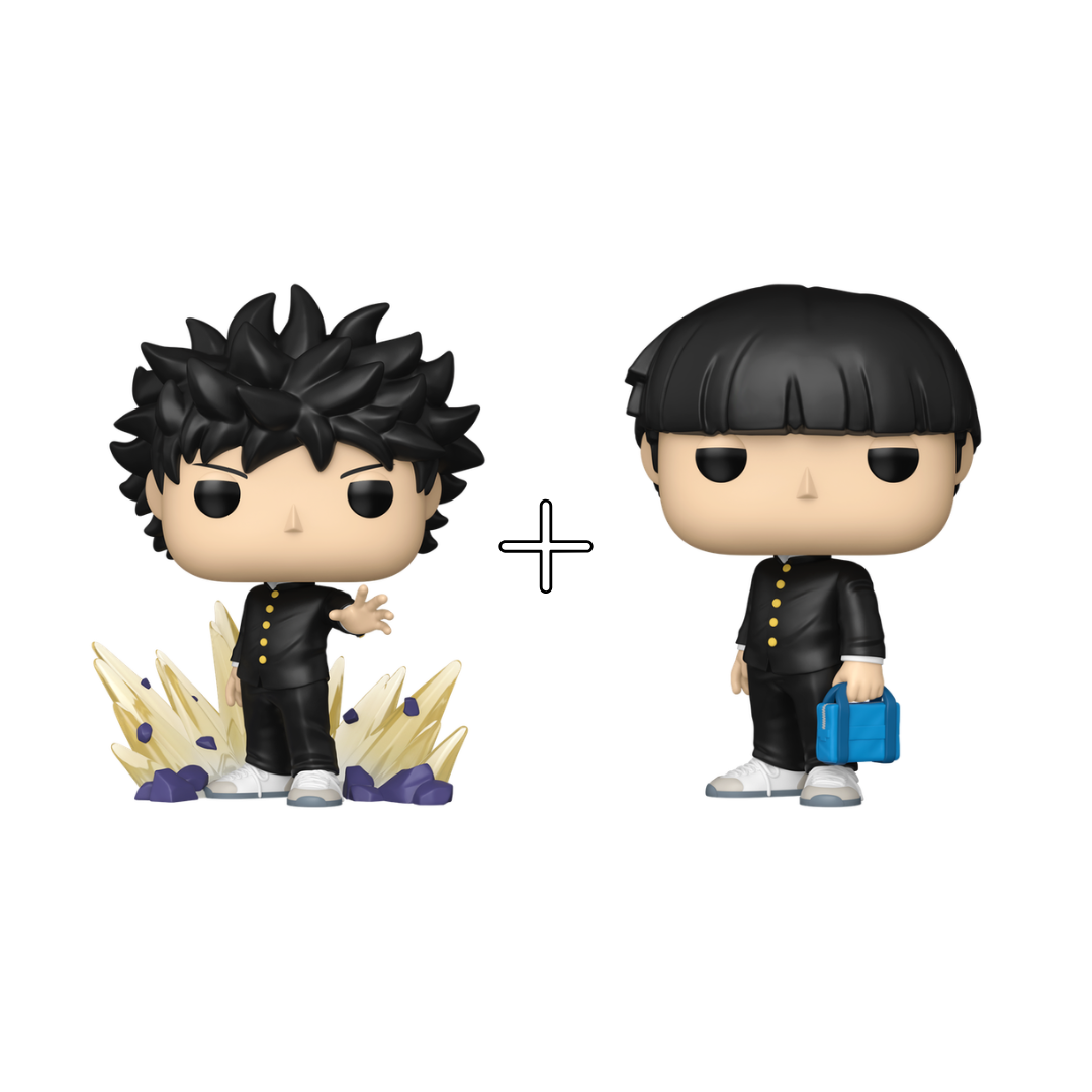 Bundle Funko Pops - Mob Psycho 100 - Mob (Standard + Chase)