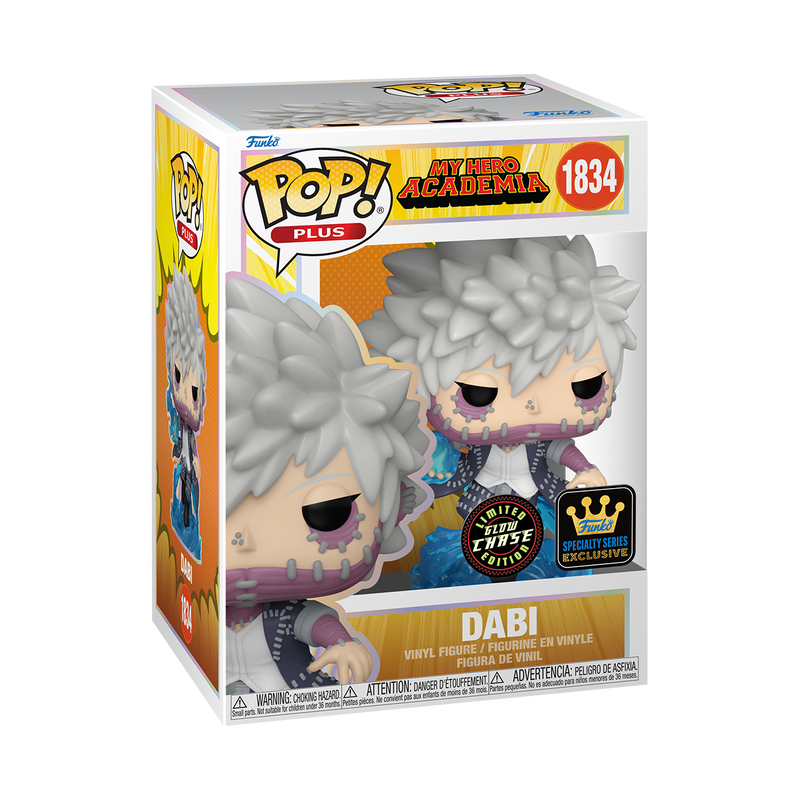 Bundle Funko Pops - My Hero Academia - Dabi (Standard + Chase)