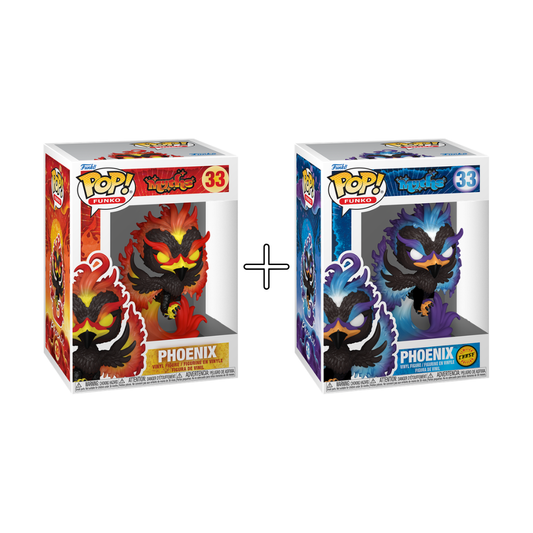 Bundle Funko Pops - Myths - Phoenix (Standard + Chase)