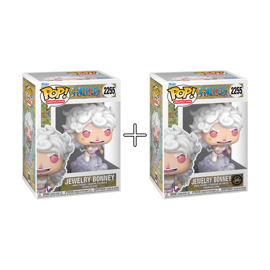 Bundle Funko Pops - One Piece - Jewelry Bonney (Standard + Chase)