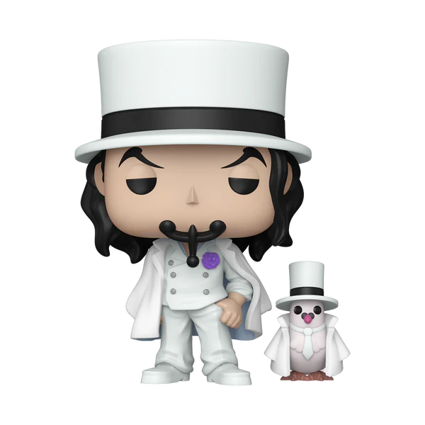 Bundle Funko Pops - One Piece - Rob Lucci with Hattori (Standard + Chase)