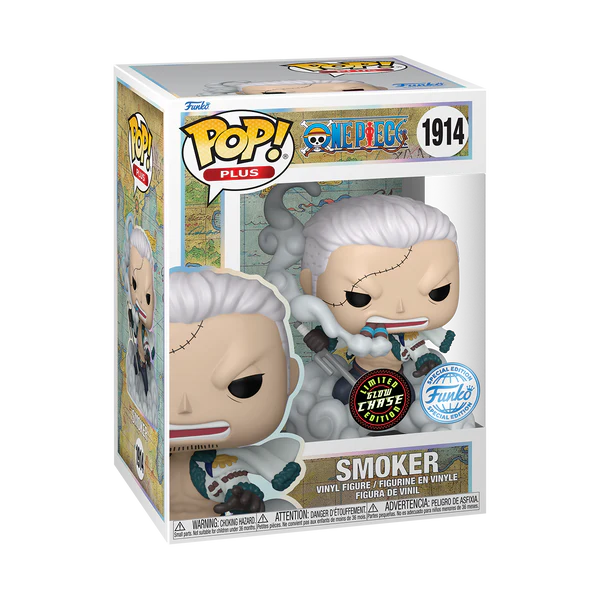  Bundle Funko Pops - One Piece - Smoker (Standard + Chase)