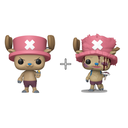 Bundle Funko Pops - One Piece - Tony Tony Chopper (Standard + Chase)