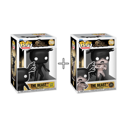 Bundle Funko Pops - Over the Garden Wall - The Beast GITD (Standard + Chase)