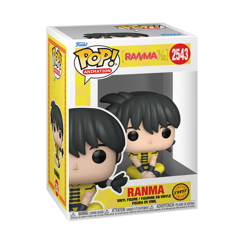 Bundle Funko Pops - Ranma 1/2 - Ranma (Standard + Chase)