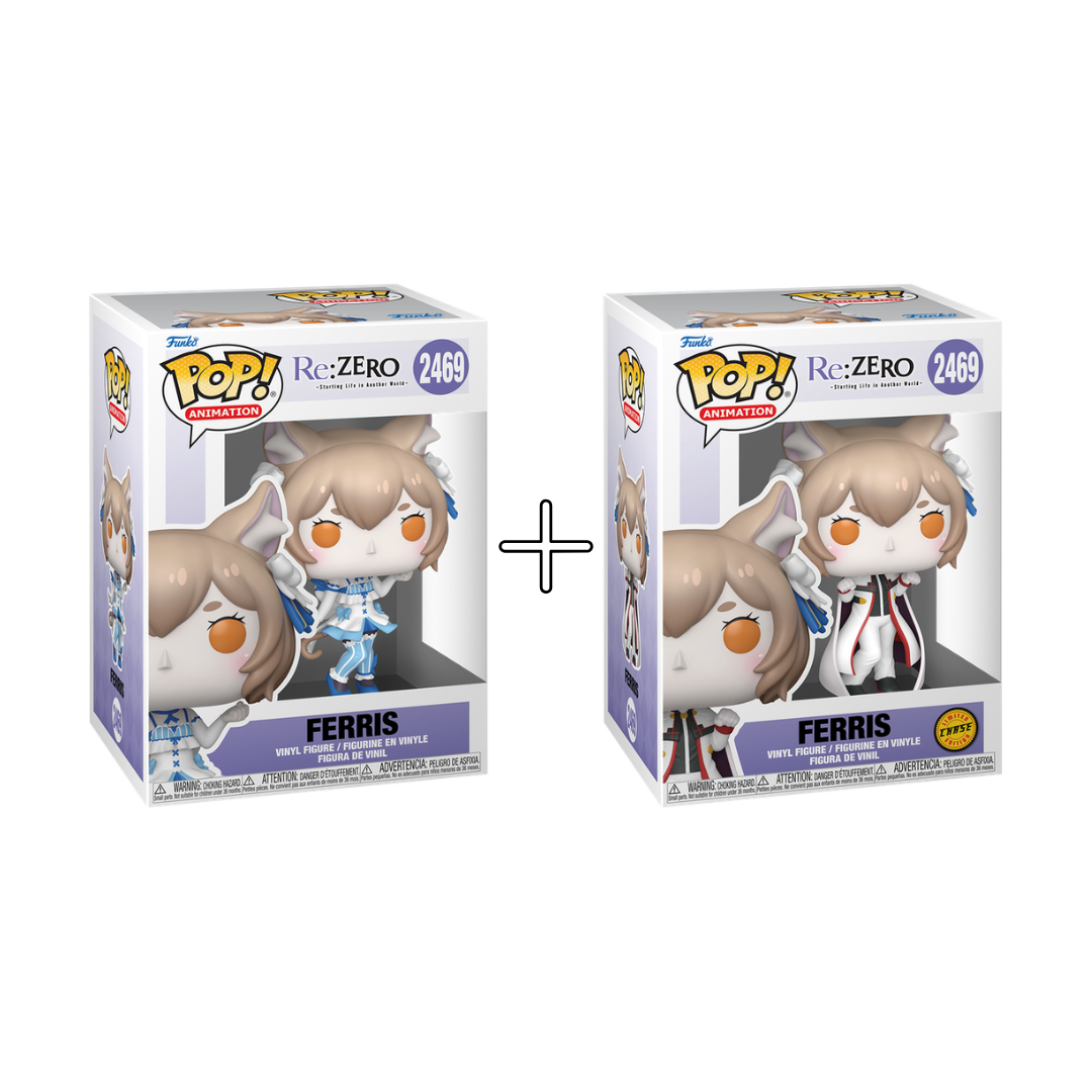 Bundle Funko Pops - Re Zero - Ferris (Standard + Chase)