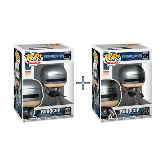 Bundle Funko Pops - Robocop - Robocop (Standard + Chase)