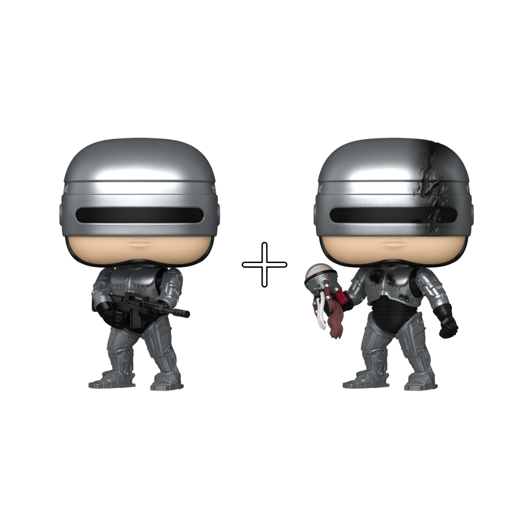 Bundle Funko Pops - Robocop - Robocop (Standard + Chase)