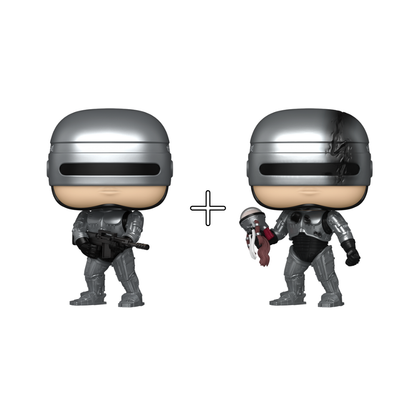 Bundle Funko Pops - Robocop - Robocop (Standard + Chase)