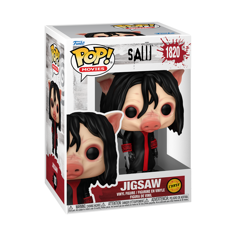 Bundle Funko Pops - Saw - Jigsaw (Standard + Chase)