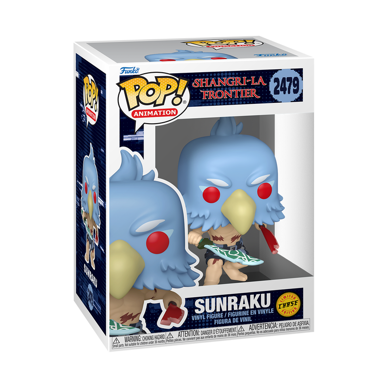 Bundle Funko Pops - Shangri-la Frontier - Sunraku (Standard + Chase)