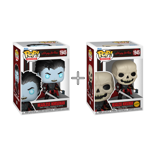 Bundle Funko Pops - Sleepy Hollow - Headless Horseman (Standard + Chase) 