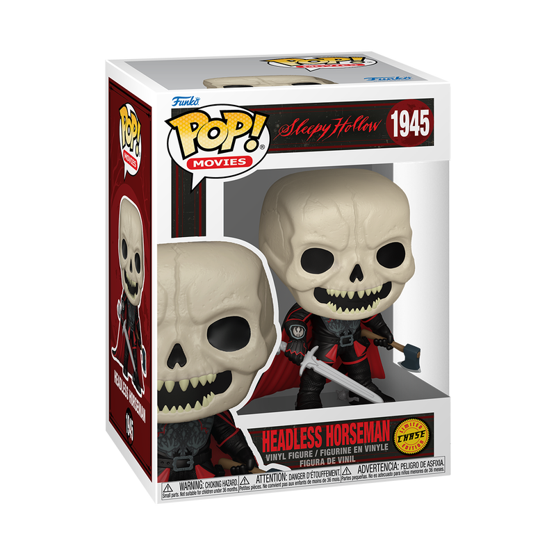Bundle Funko Pops - Sleepy Hollow - Headless Horseman (Standard + Chase) 