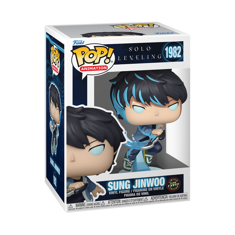 Bundle Funko Pops - Solo Leveling - Sung Jinwoo (Standard + Chase)