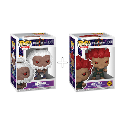 Bundle Funko Pops - Street Fighter - Akuma