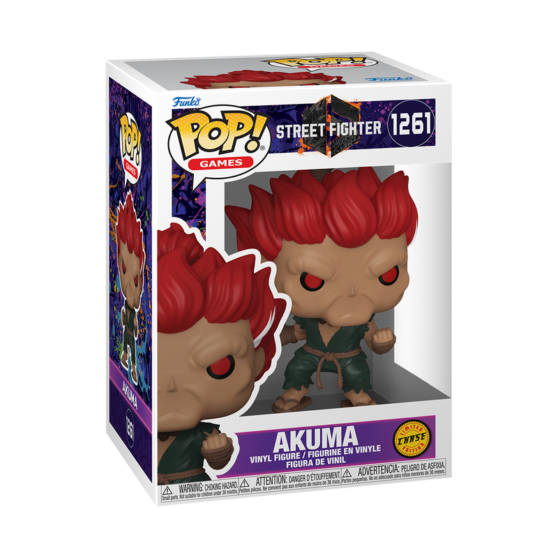 Bundle Funko Pops - Street Fighter - Akuma