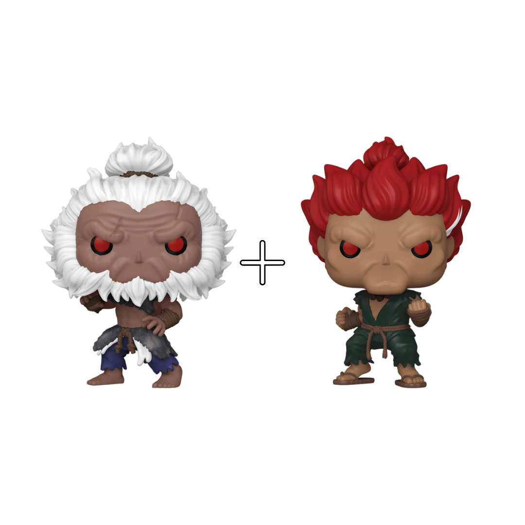 Bundle Funko Pops - Street Fighter - Akuma