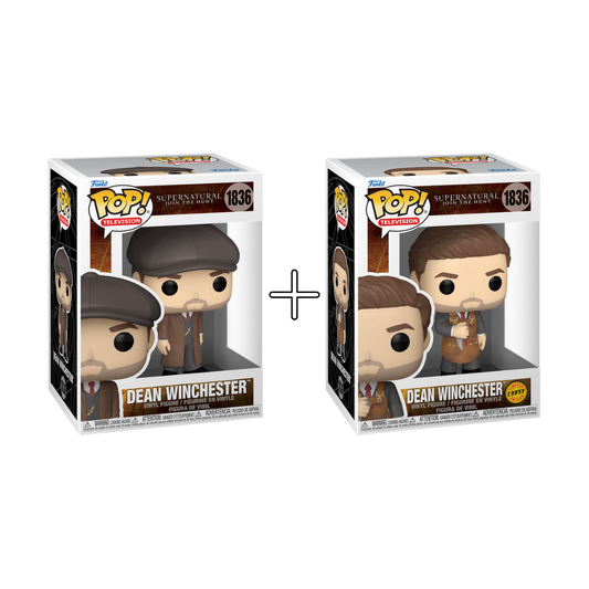  Bundle Funko Pops - Supernatural Join the Hunt - Dean Winchester (Standard + Chase)