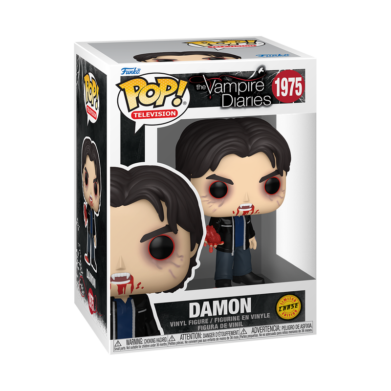  Bundle Funko Pops - The Vampire Diaries - Damon (Standard + Chase)