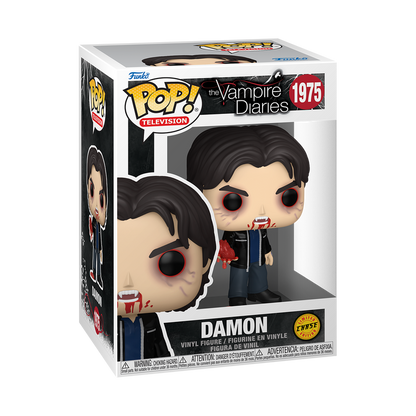  Bundle Funko Pops - The Vampire Diaries - Damon (Standard + Chase)