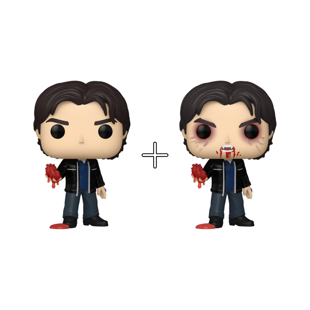  Bundle Funko Pops - The Vampire Diaries - Damon (Standard + Chase)