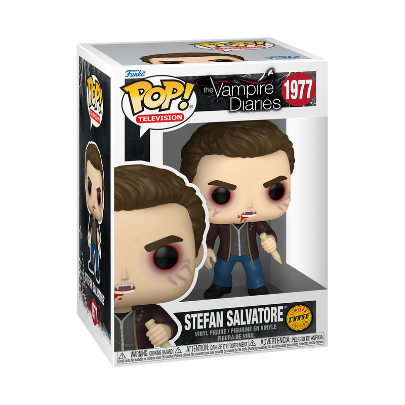 Bundle Funko Pops - The Vampire Diaries - Stefan Salvatore (Standard + Chase)