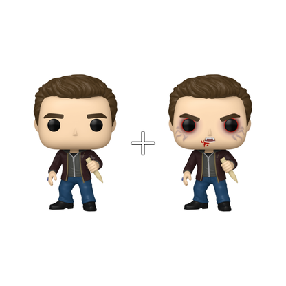 Bundle Funko Pops - The Vampire Diaries - Stefan Salvatore (Standard + Chase)
