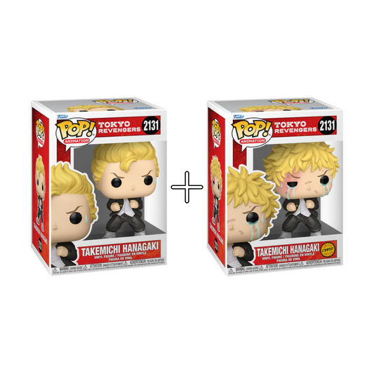 Bundle Funko Pops - Tokyo Revengers - Takemichi Hanagaki (Standard + Chase)