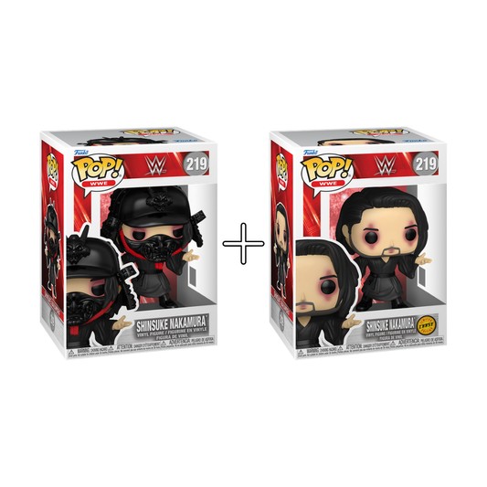 Bundle Funko Pops - WWE - Shinsuke Nakamura (Standard + Chase)