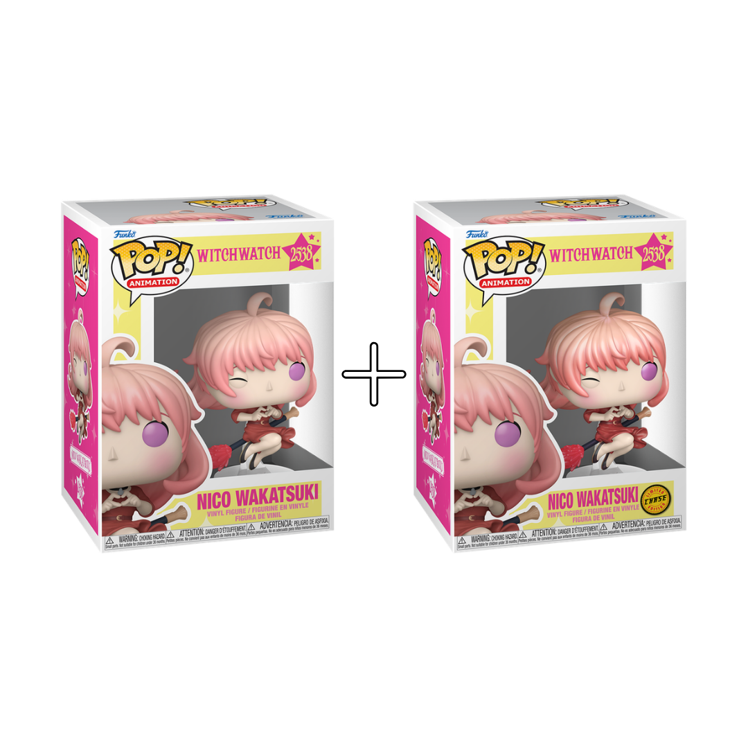 Bundle Funko Pops - Witch Watch - Nico Wakatsuki (Standard + Chase)