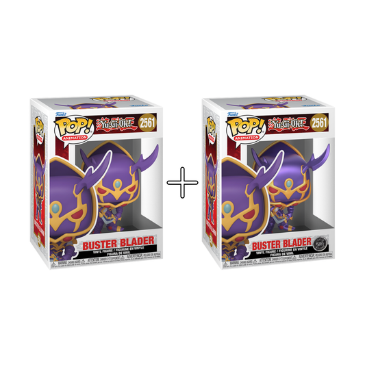 Bundle Funko Pops - Yu-Gi-Oh! - Buster Blader (Standard + Chase)