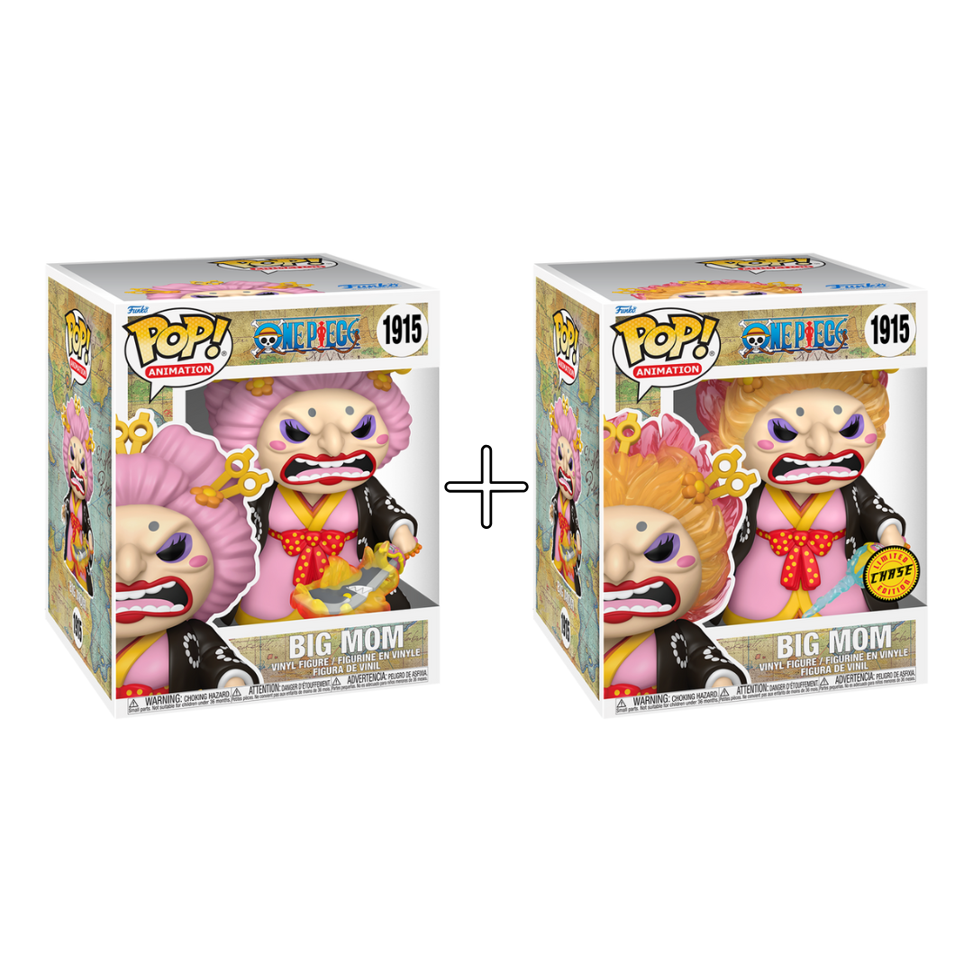 Bundle Funko Pops 6'' - One Piece - Big Mom (Standard + Chase)