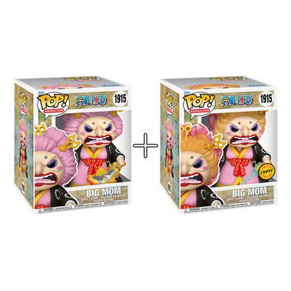 Bundle Funko Pops 6'' - One Piece - Big Mom (Standard + Chase)