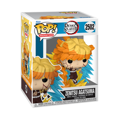 Bundle Funko Pops Premium - Demon Slayer - Zenitsu Agatsuma GITD (Standard + Chase) 