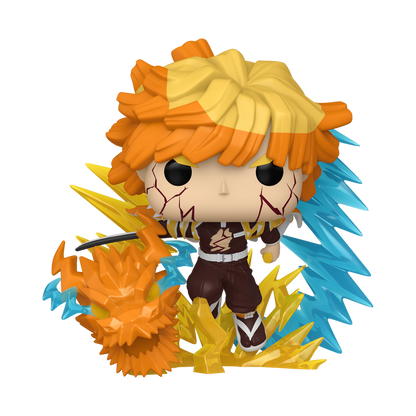 Bundle Funko Pops Premium - Demon Slayer - Zenitsu Agatsuma GITD (Standard + Chase) 
