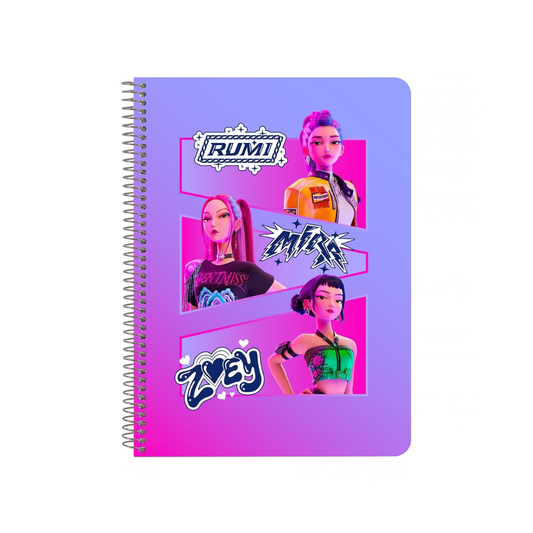 Caderno A5 - K Pop Demon Hunters