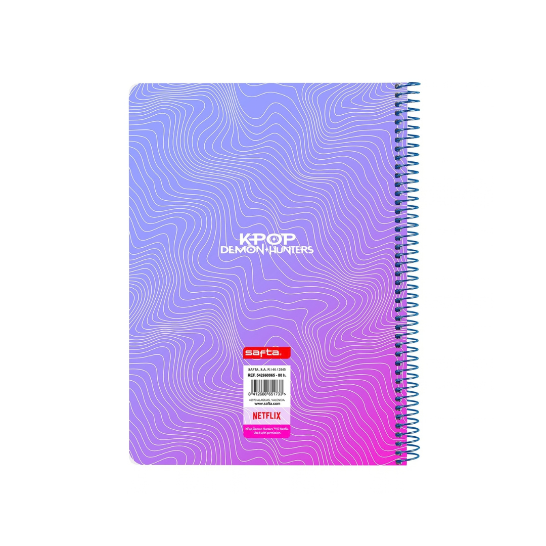 Caderno A5 - K Pop Demon Hunters