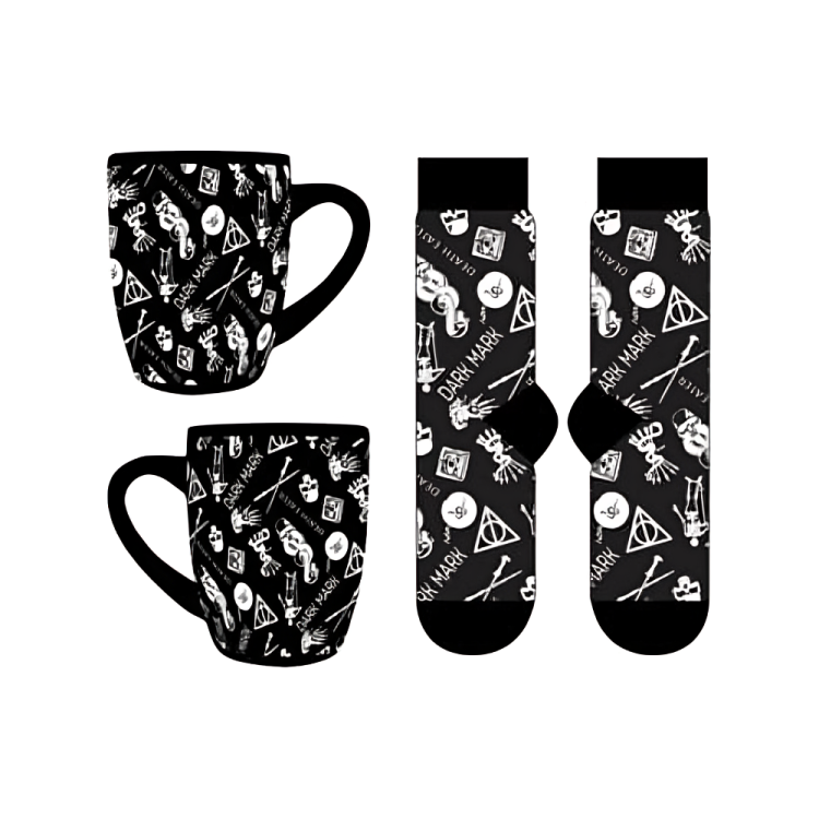 Caneca + Meias - Harry Potter