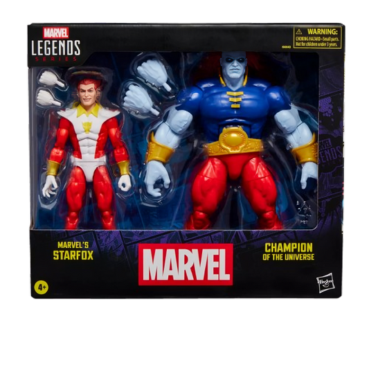 *Por encomenda* Figura - Marvel Legends Series - Starfox & Champion of the Universe
