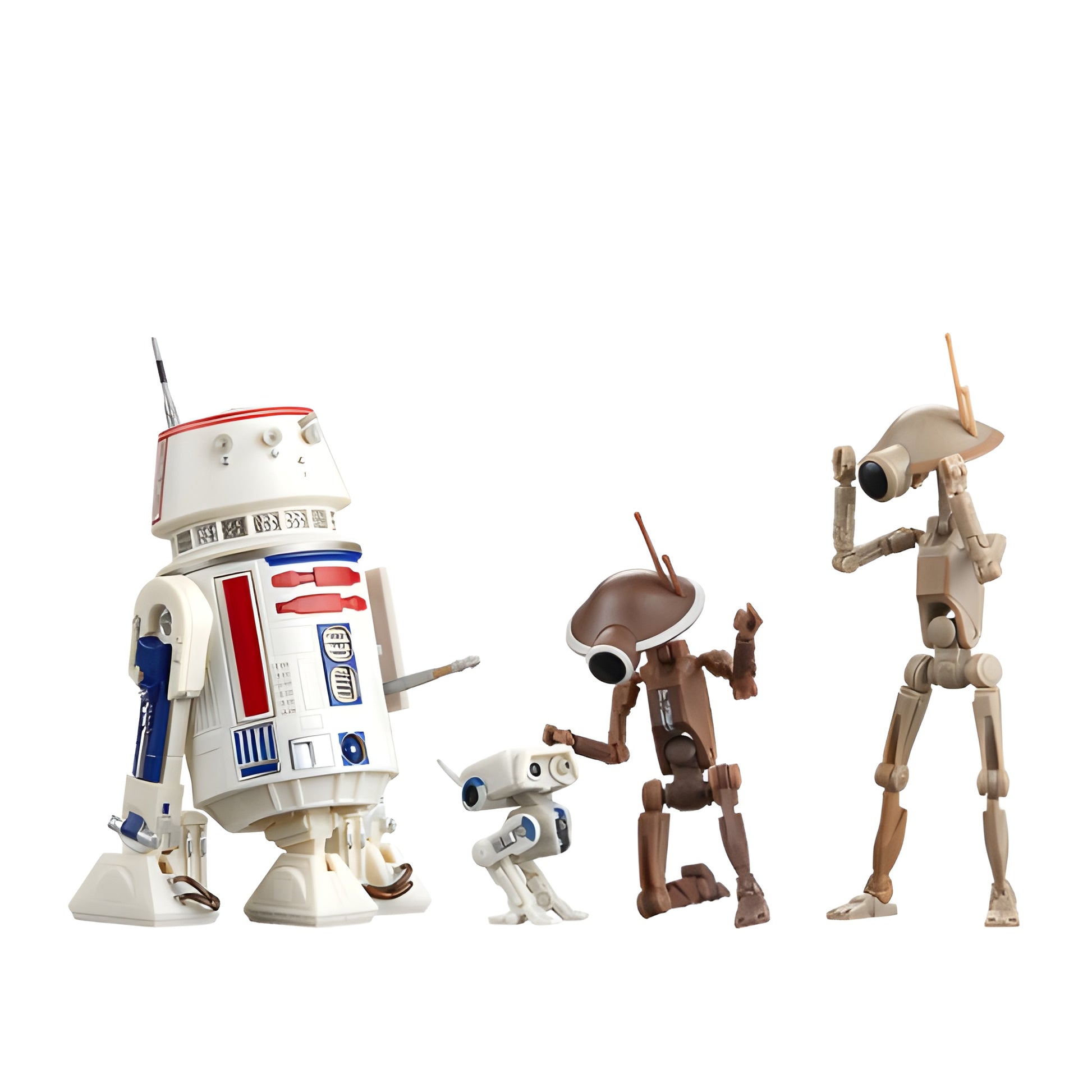 Figura - Star Wars - The Mandalorian  - R5-D4, BD-72 & Pit Droids