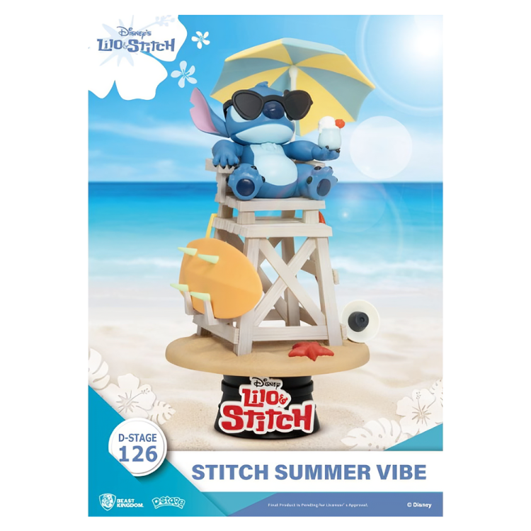 Figura D-Stage - Disney Lilo & Stitch - Stitch Summer Vibe