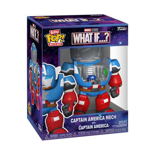 Funko Bitty Pop - Marvel - What If... - Captain America Mech