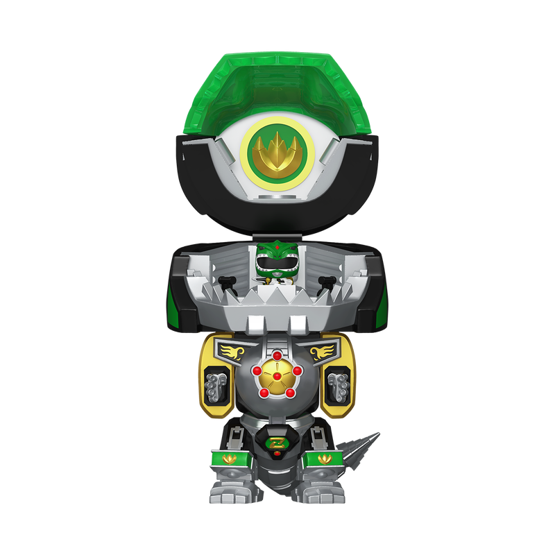 Funko Bitty Pop - Mighty Morphin Power Rangers - Dragonzord with Green Ranger