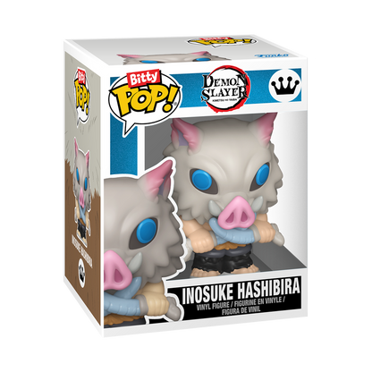 Funko Bitty Pop 2 Pack - Demon Slayer - Inosuke Hashibira e Zenitsu Agatsuma