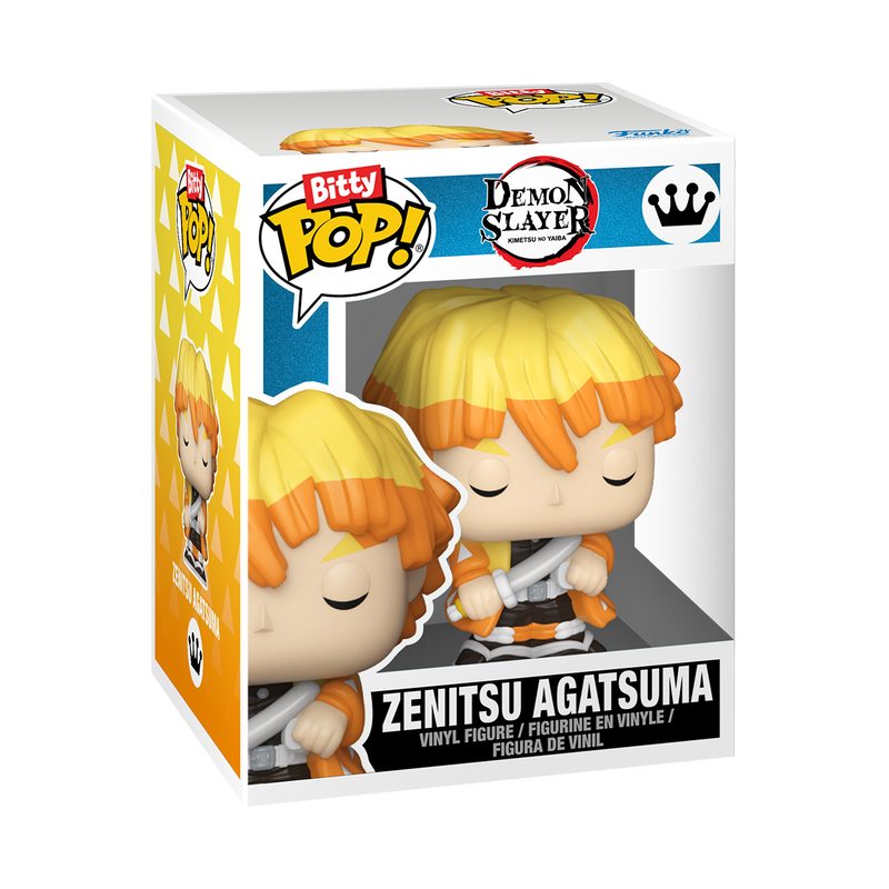 Funko Bitty Pop 2 Pack - Demon Slayer - Inosuke Hashibira e Zenitsu Agatsuma
