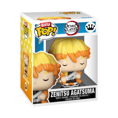 Funko Bitty Pop 2 Pack - Demon Slayer - Inosuke Hashibira e Zenitsu Agatsuma